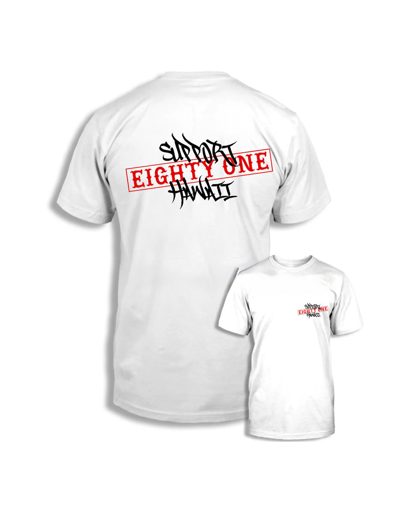 81 Support Graffiti (white)