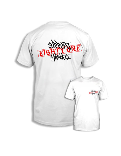 81 Support Graffiti (white)