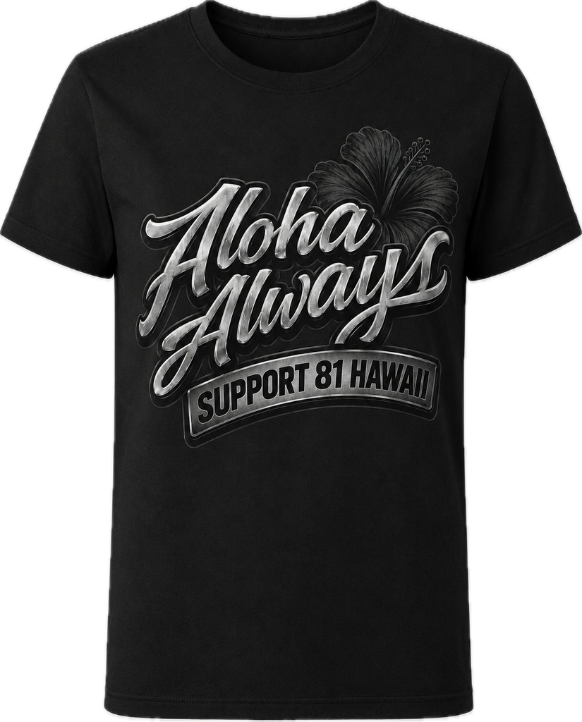 Women’s Aloha Always Support T-Shirt