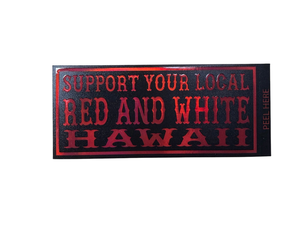 Hawaii 81 support stickers