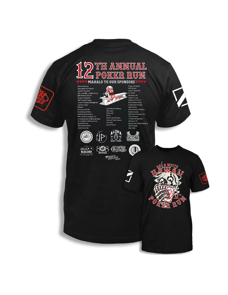 12th Annual Poker Run T-shirt