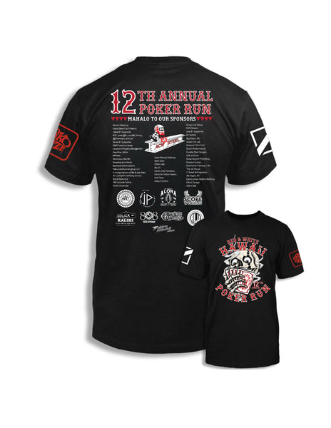12th Annual Poker Run T-shirt