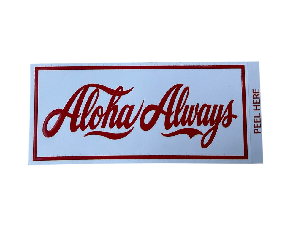 Hawaii 81 support stickers