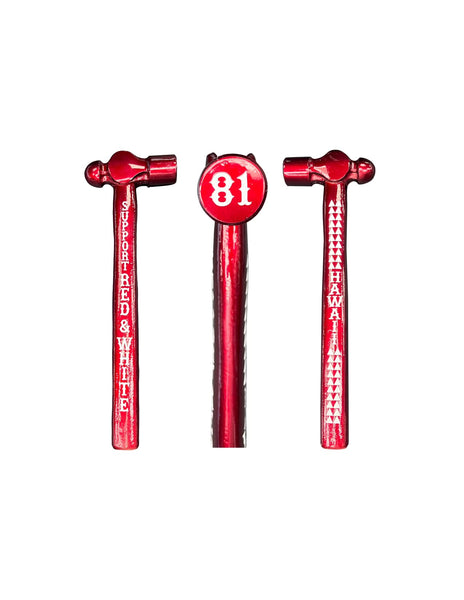 Custom Painted Candy Apple Red Support Hammahz