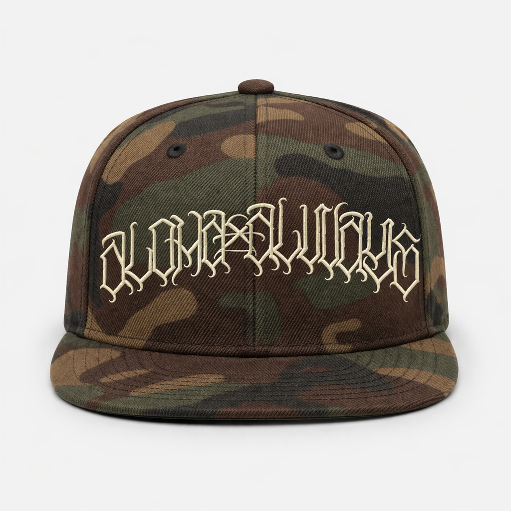 New Aloha Always Camo Snap Back