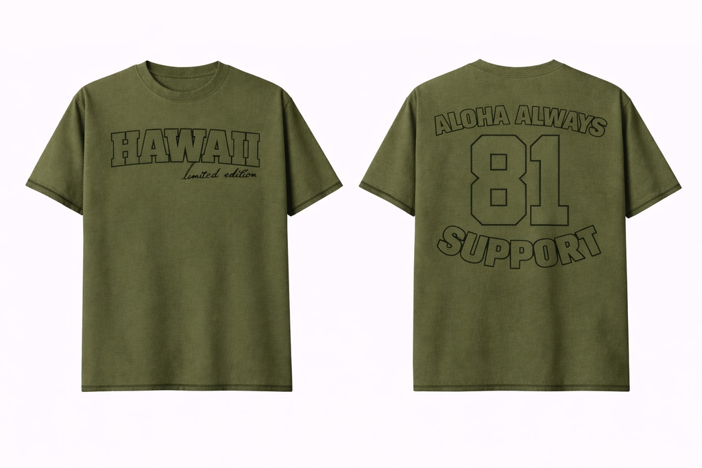81 Hawaii Support Limited Run