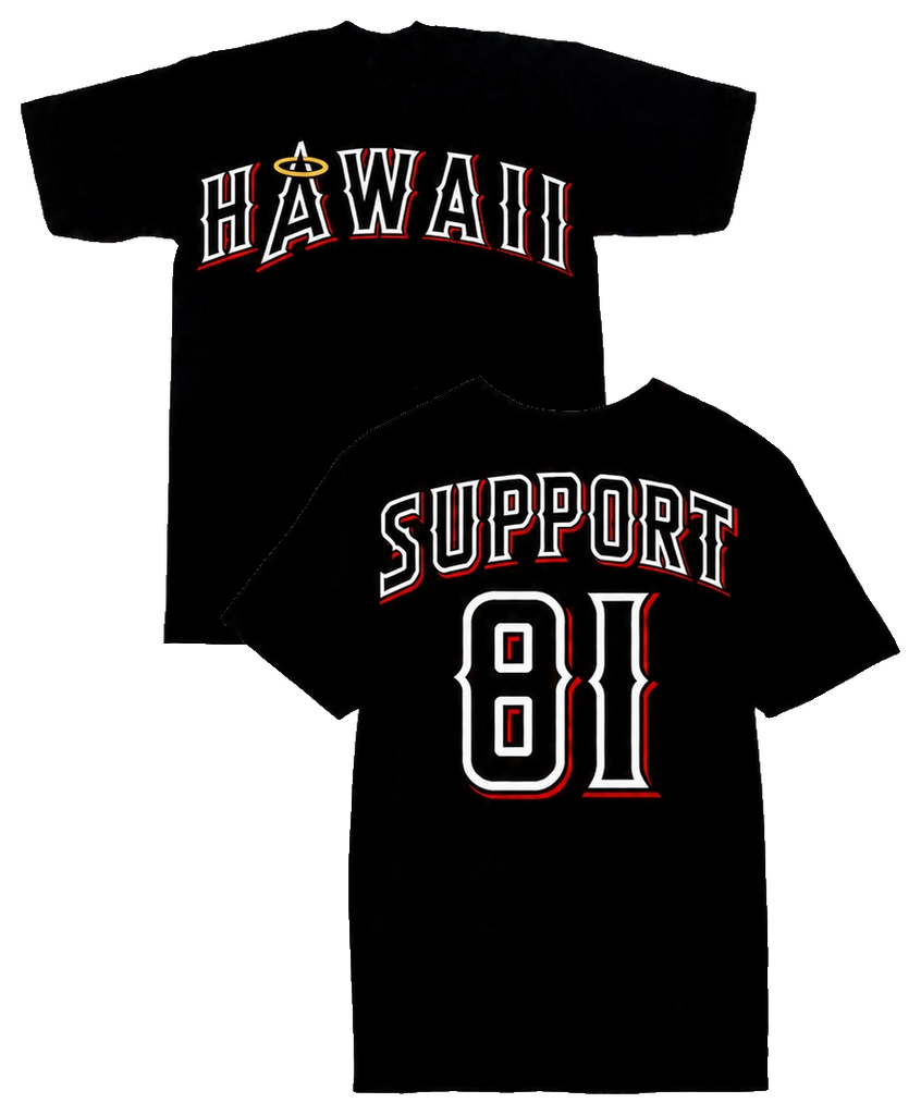 Support 81 Hawaii Halo Shirt