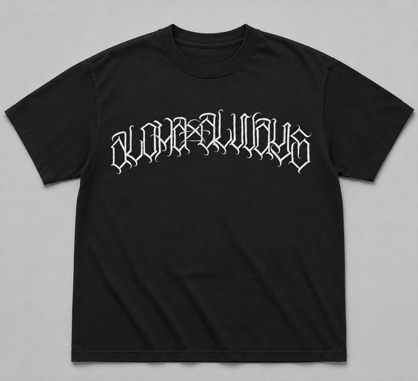 Black Aloha Always T-Shirt