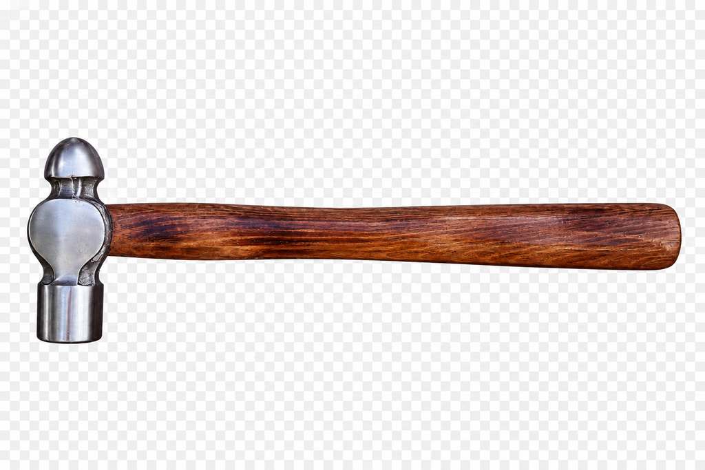 Second hammer photo with background removed