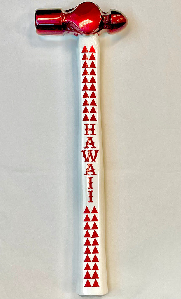 Custom Painted Candy Apple Red & White Support Hammahz