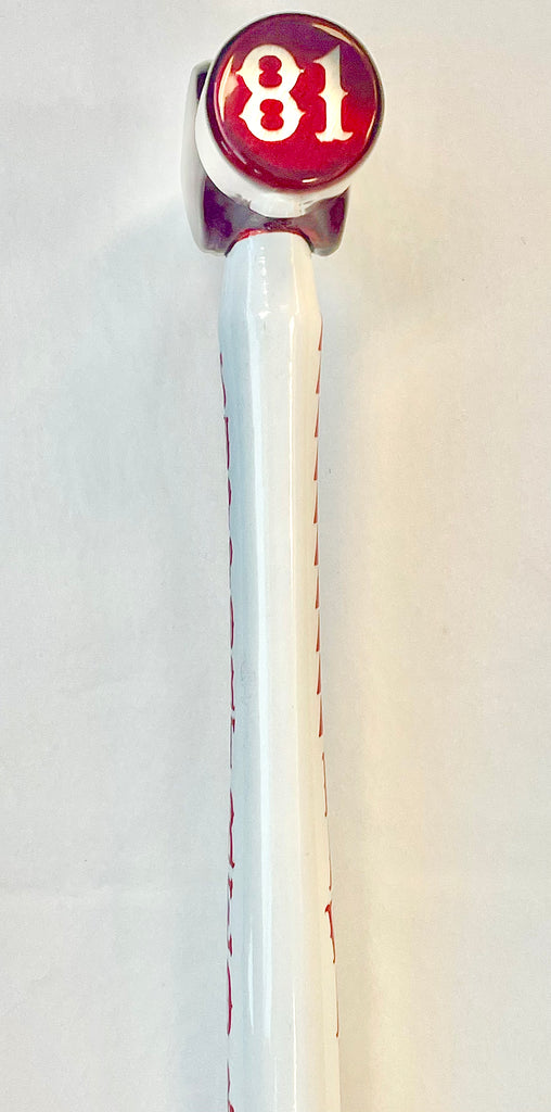 Custom Painted Candy Apple Red & White Support Hammahz